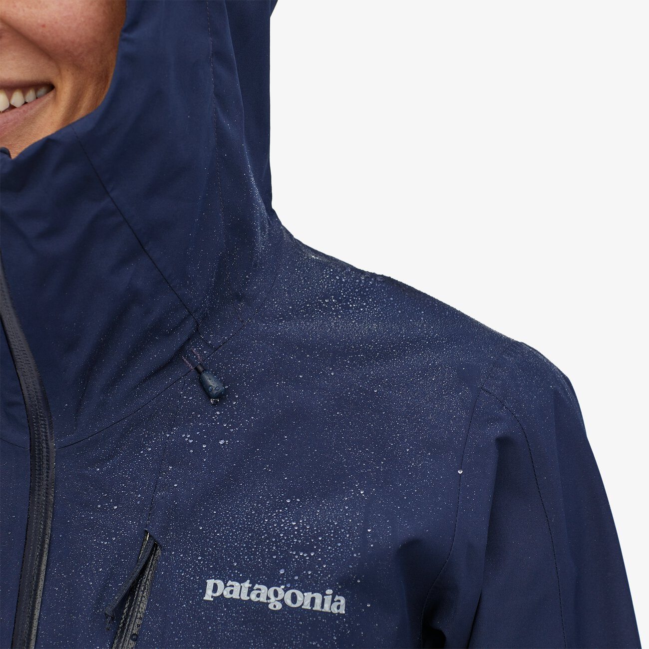 Patagonia W's Calcite Shell Jacket - Gore-Tex - Recycled Polyester Classic Navy Jacket