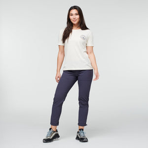 Cotopaxi W's Camp Life T-shirt - Organic Cotton & Recycled polyester Bone