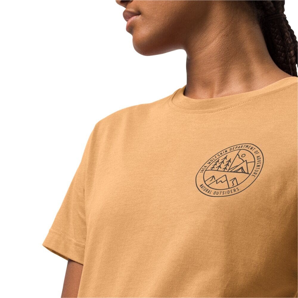 Jack Wolfskin W\'s Campfire T-shirt - Organic Cotton – Weekendbee -  sustainable sportswear