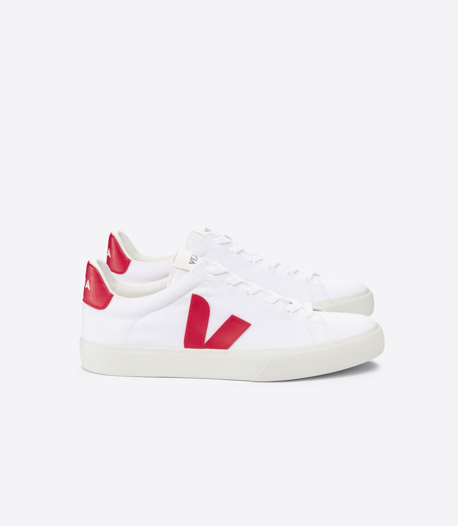 Veja W's Campo Canvas - Organic Cotton White Pekin Shoes