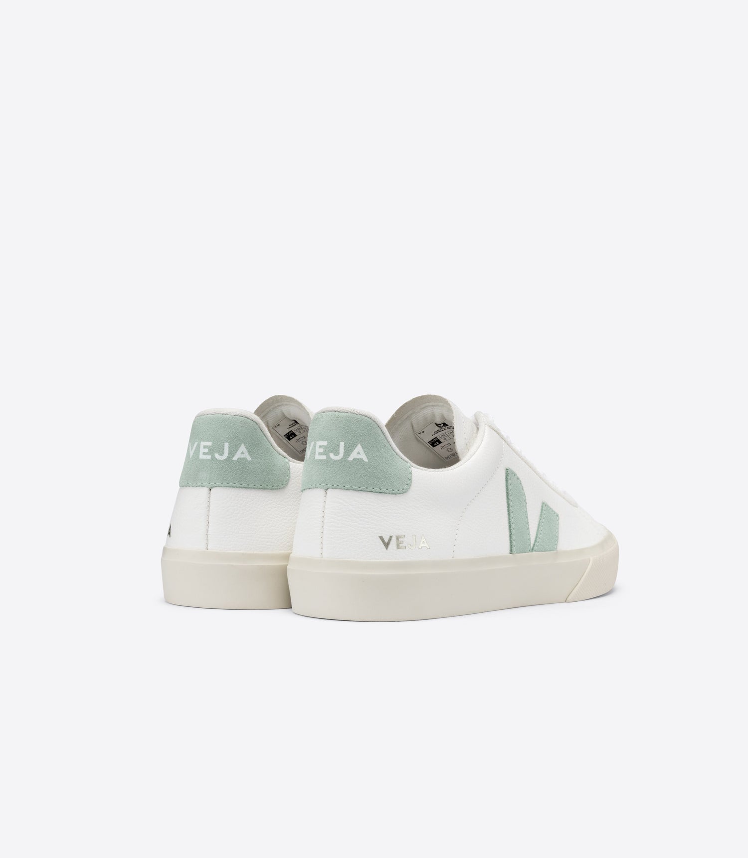 Veja W's Campo ChromeFree Sneakers - ChromeFree Leather White Matcha Shoes