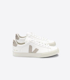 Veja W's Campo ChromeFree Sneakers - ChromeFree Leather White Natural Suede Shoes