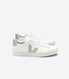 Veja W's Campo ChromeFree Sneakers - ChromeFree Leather White Matcha Shoes