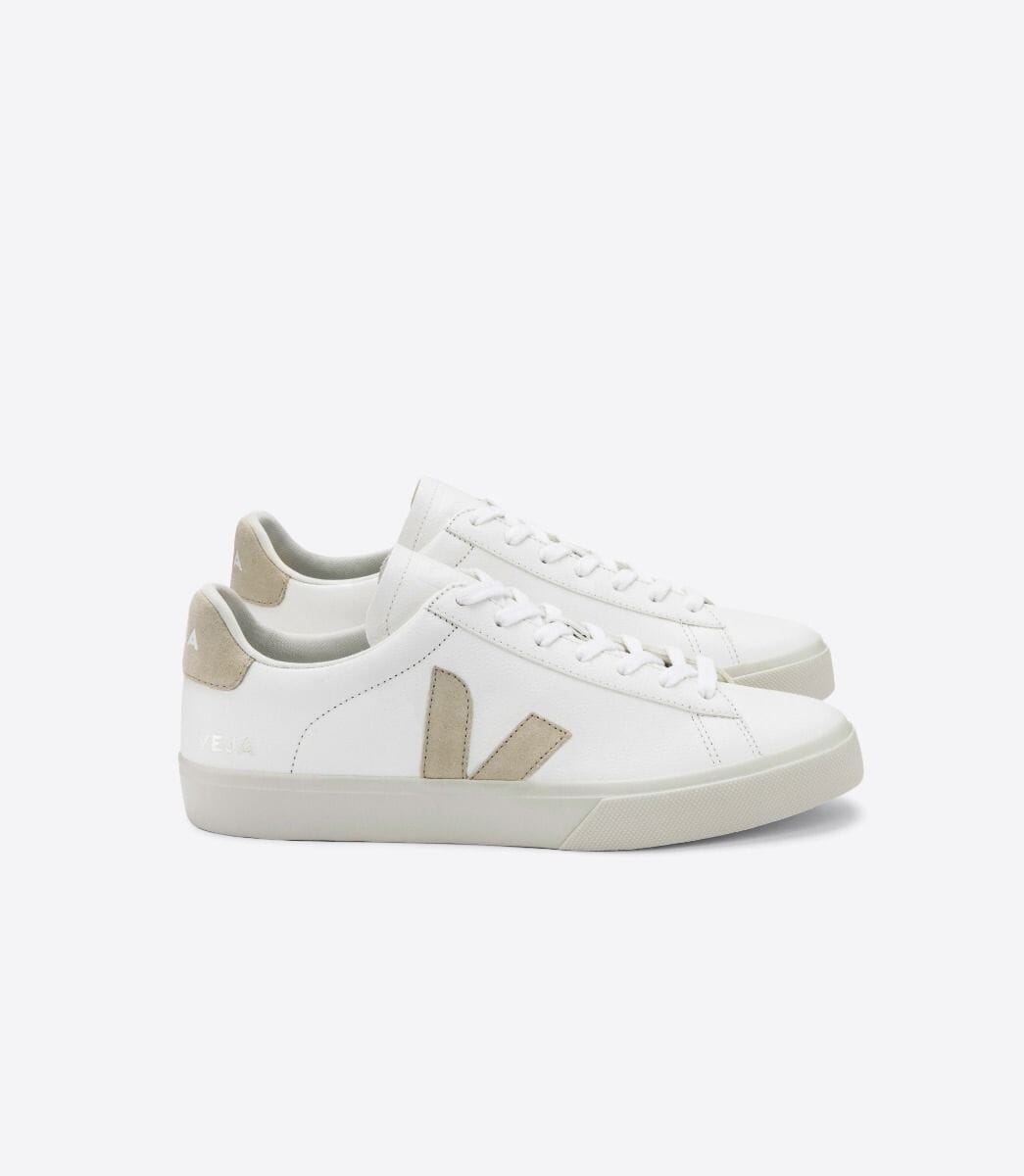 Veja W's Campo ChromeFree Sneakers - ChromeFree Leather White Matcha Shoes