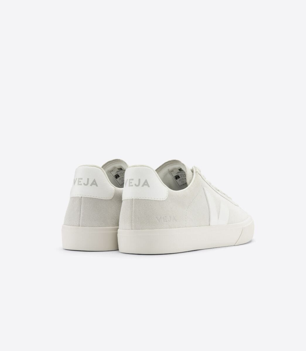 Veja W's Campo Suede - Leather Sneakers Natural White Shoes