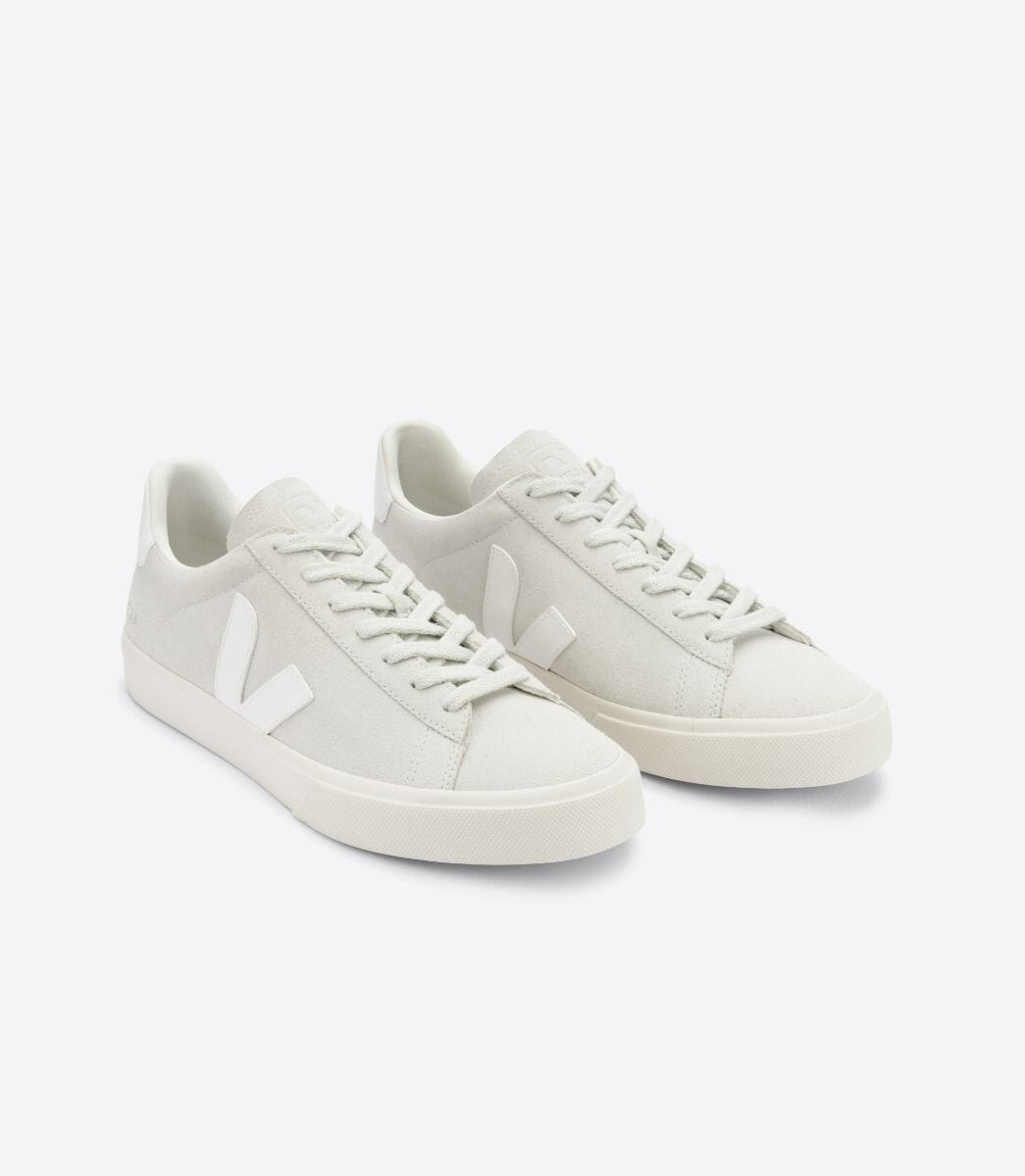 Veja W's Campo Suede - Leather Sneakers Natural White Shoes