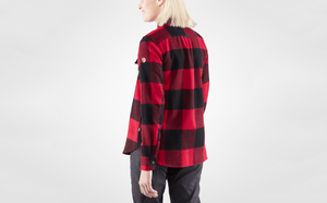 Fjällräven W's Canada Shirt - Recycled Wool Fog-Chalk White