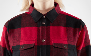 Fjällräven W's Canada Shirt - Recycled Wool Fog-Chalk White
