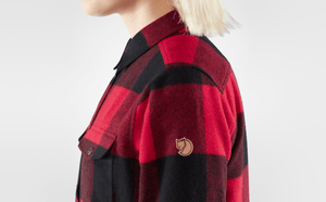 Fjällräven W's Canada Shirt - Recycled Wool Fog-Chalk White