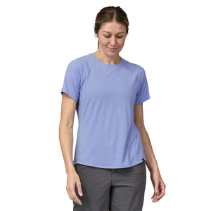 Patagonia W's Cap Cool Trail Shirt - Recycled Polyester & Naia™ Renew Black