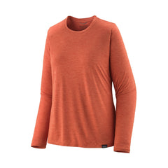 Patagonia W's Capilene Cool Daily LS Shirt - Recycled Polyester Quartz Coral - Light Quartz Coral X-Dye Shirt