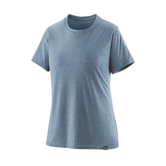 Patagonia W's Capilene Cool Daily Shirt - Recycled Polyester Steam Blue - Light Plume Grey X-Dye Shirt