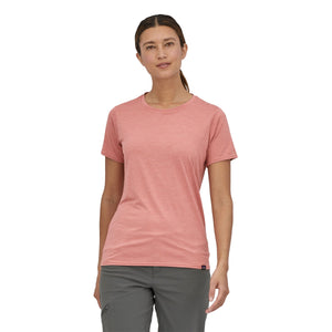 Patagonia W's Capilene Cool Daily Shirt - Recycled Polyester Sunfade Pink - Light Sunfade Pink X-Dye