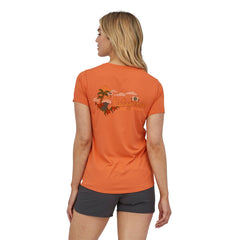 Patagonia - W's Capilene® Cool Daily Graphic T-Shirt - Recycled Polyester - Weekendbee - sustainable sportswear