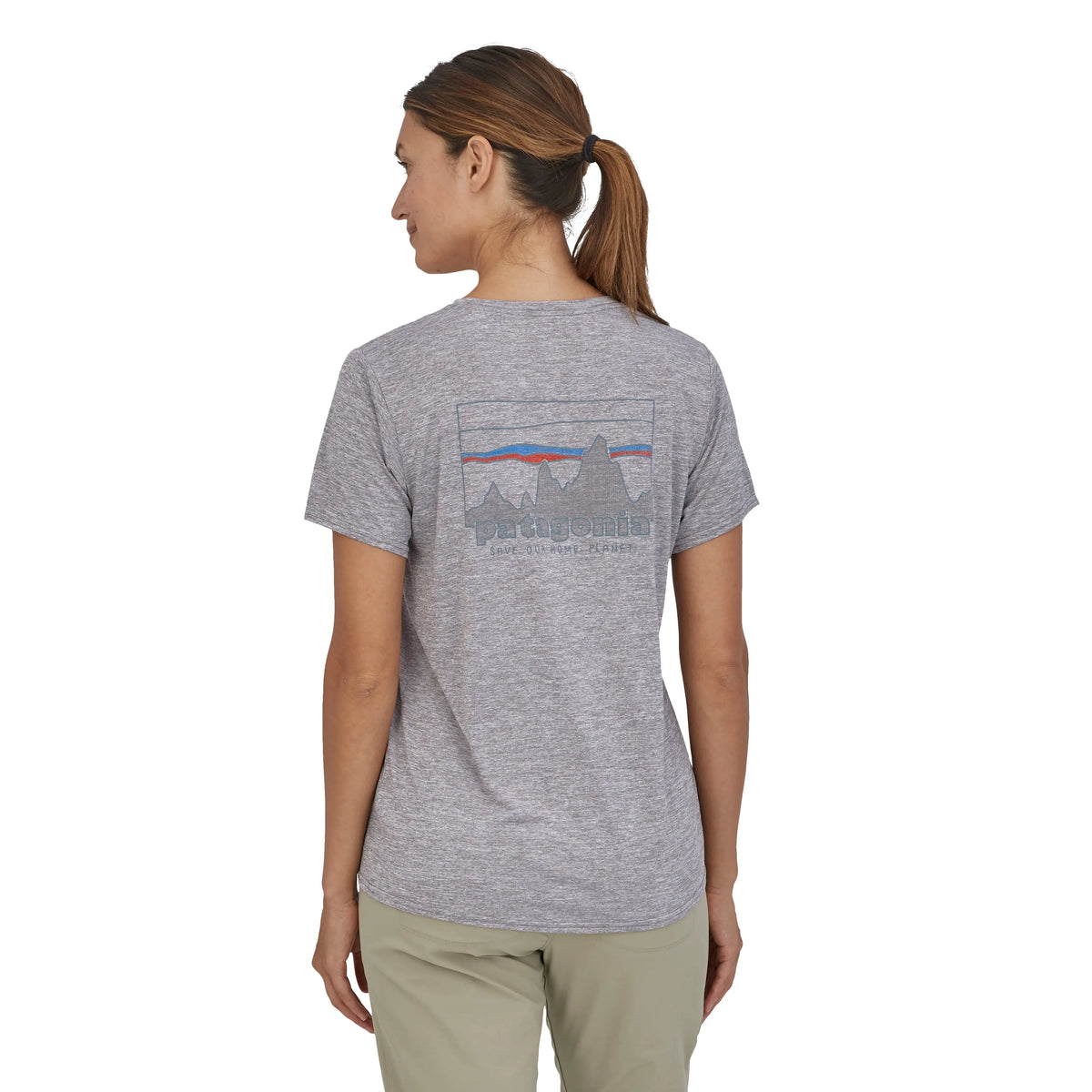 W's Capilene® Cool Daily Graphic T-Shirt - Recycled Polyester Shirt Patagonia