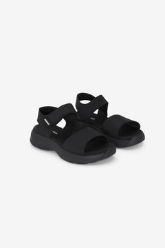 Ecoalf W's Carlaalf Sandals - Recycled polyester & Sorona® Black Shoes
