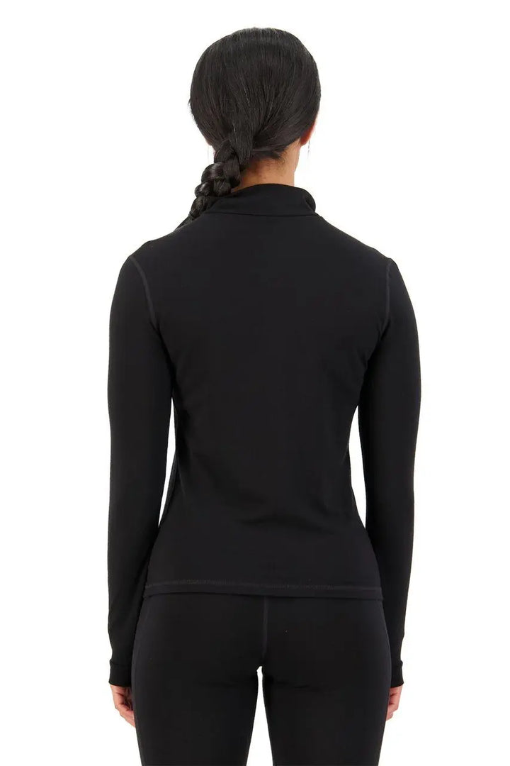 W's Cascade Merino Flex 1/4 Zip - Merino Wool Shirt Mons Royale