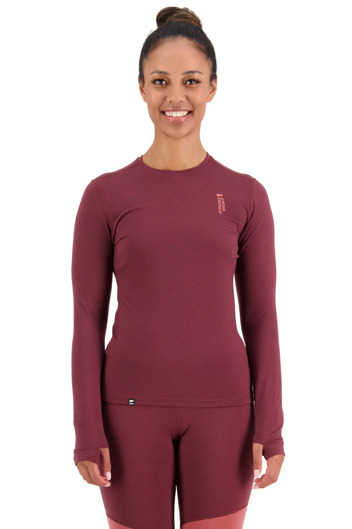 W's Cascade Merino Flex LS - Merino Wool Shirt Mons Royale