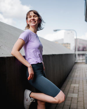 Népra W's Cella Sport T-Shirt - Oeko-tex 100 Standard Certified Polyamide Lavender