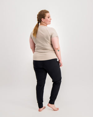 Népra W's Cella Sport T-Shirt - Oeko-tex 100 Standard Certified Polyamide Oatmeal