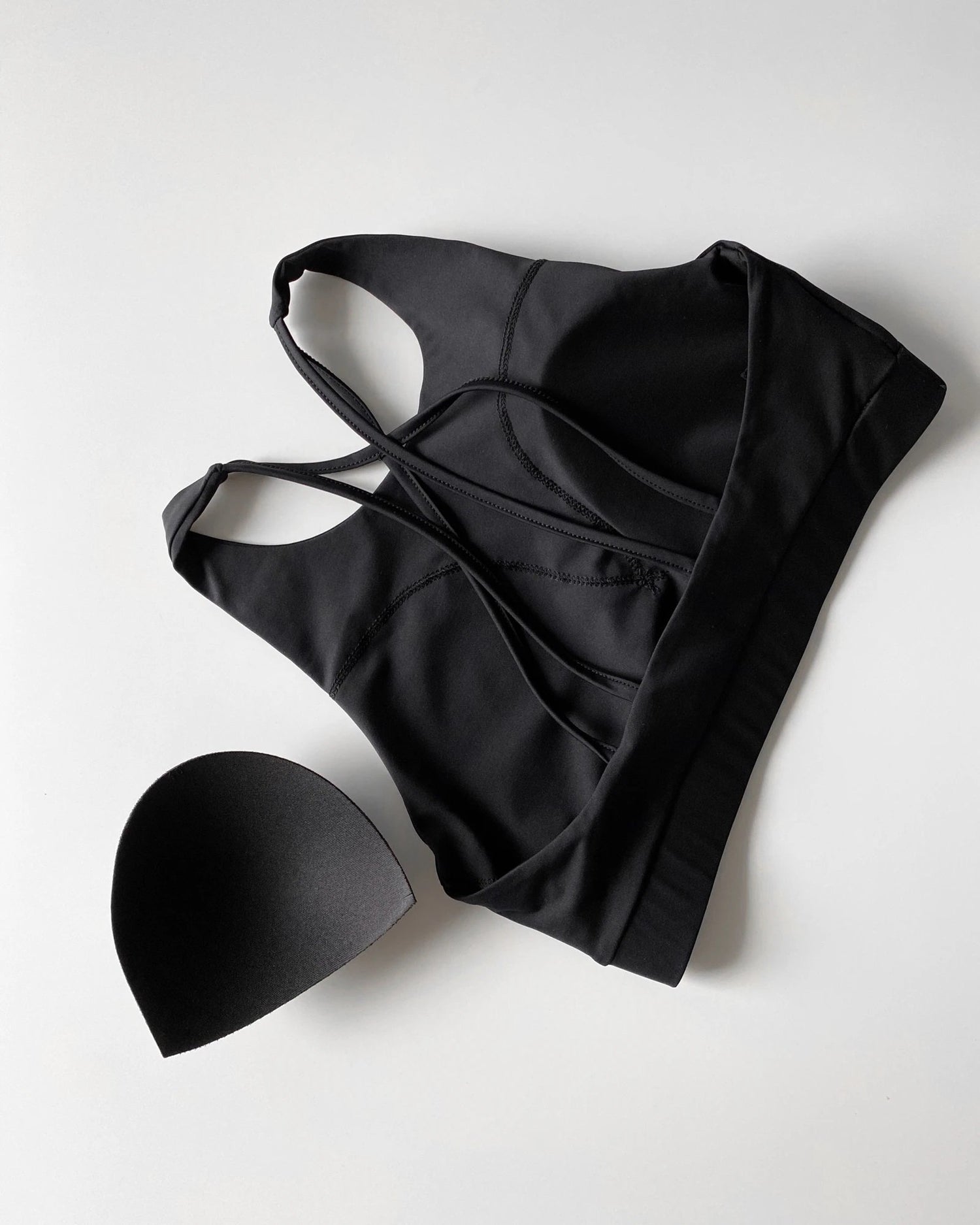 Népra W's Ceres Bra - Recycled polyamide Black Underwear