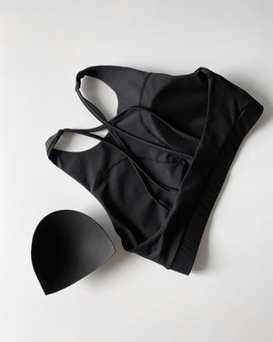Népra W's Ceres Bra - Recycled polyamide Black