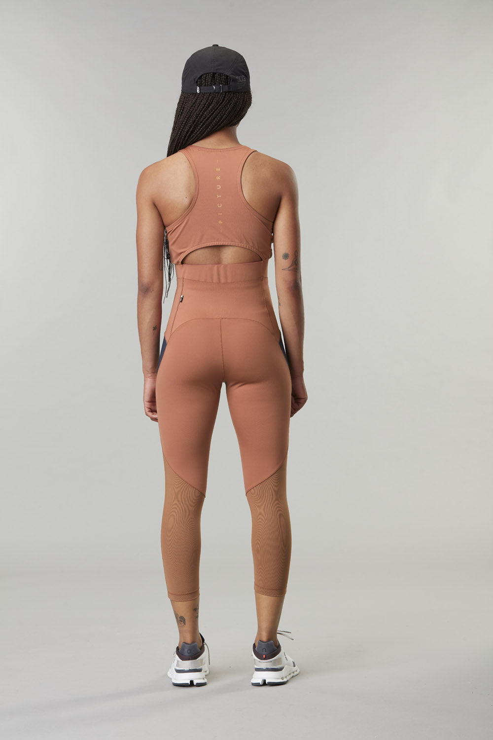 W's Cidelle 7/8 Tech Leggings - Recycled Polyester Pants Picture Organic