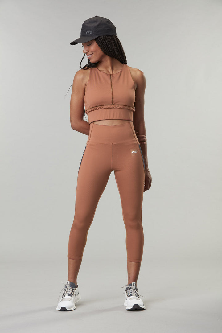 W's Cidelle 7/8 Tech Leggings - Recycled Polyester Pants Picture Organic