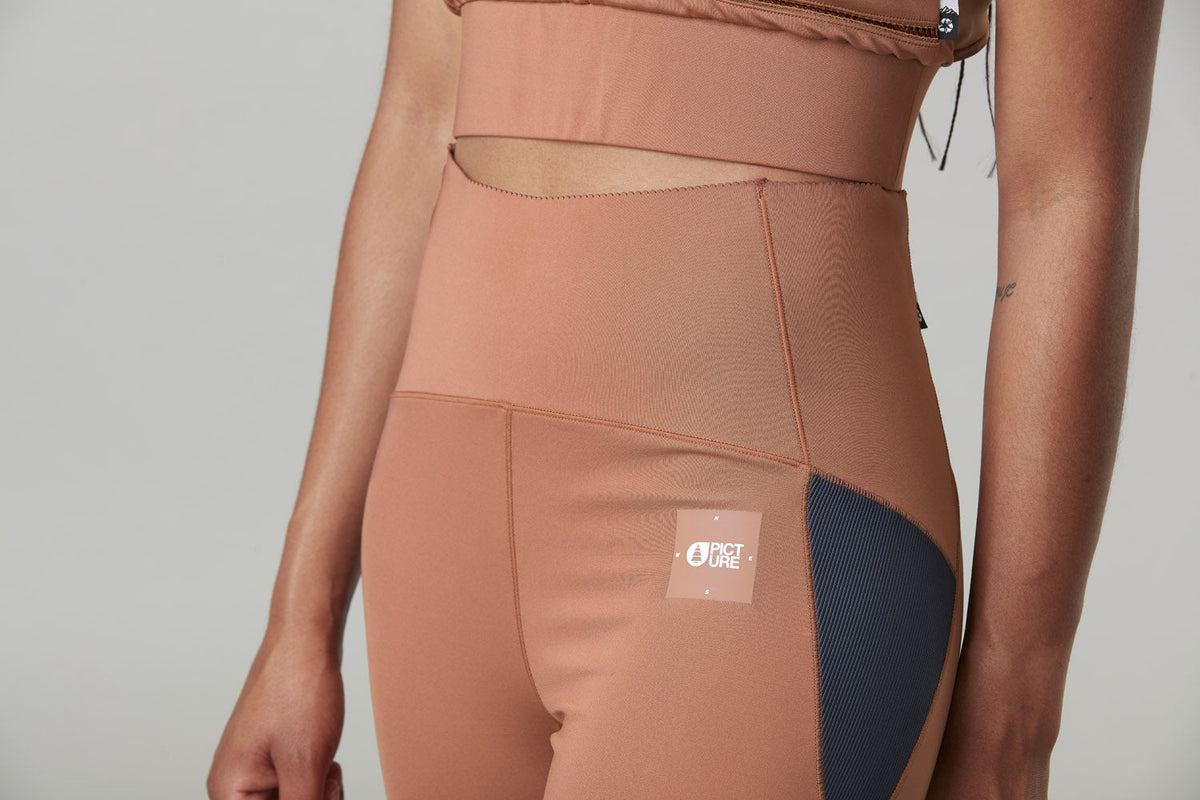 W's Cidelle 7/8 Tech Leggings - Recycled Polyester Pants Picture Organic