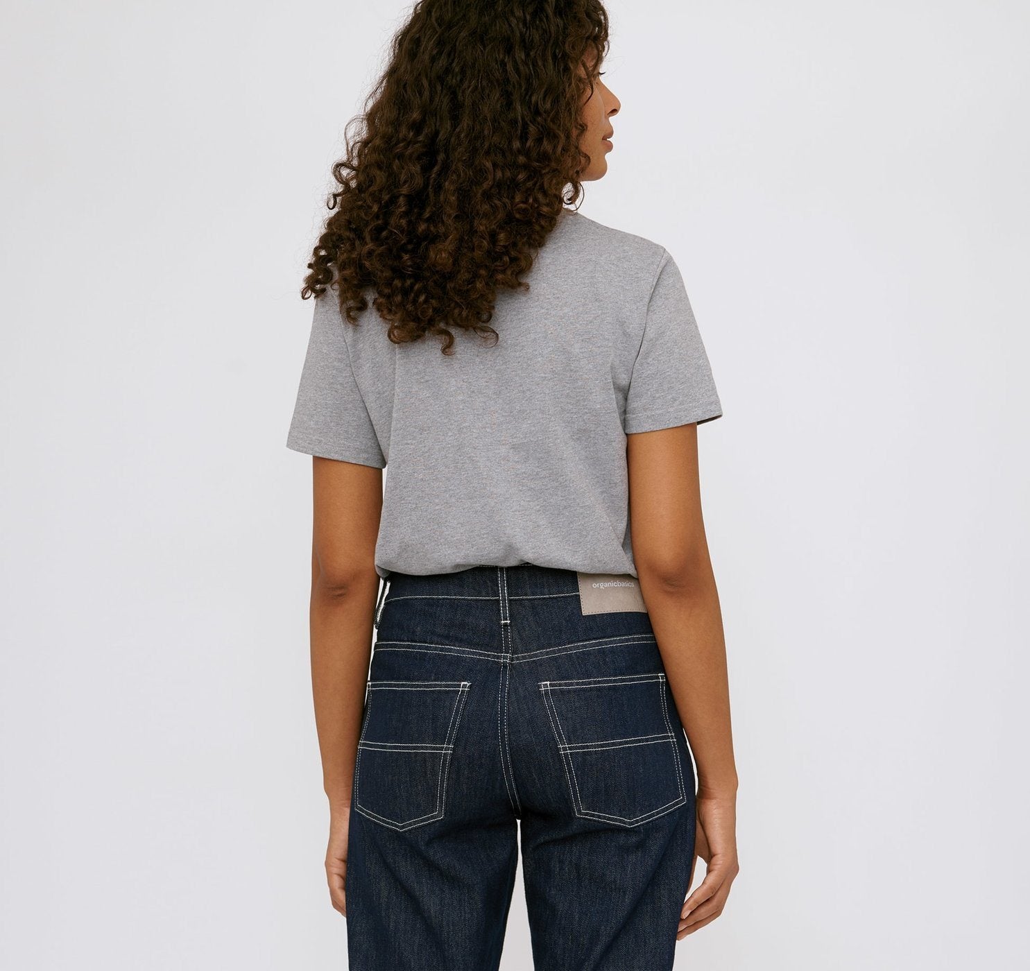 Organic Basics W's Circular Denim 5 Pocket - Organic Cotton Rinsed Pants