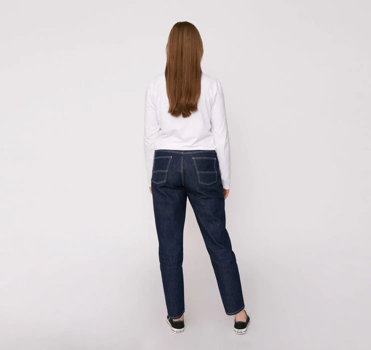 Organic Basics W's Circular Denim 5 Pocket - Organic Cotton Rinsed Pants