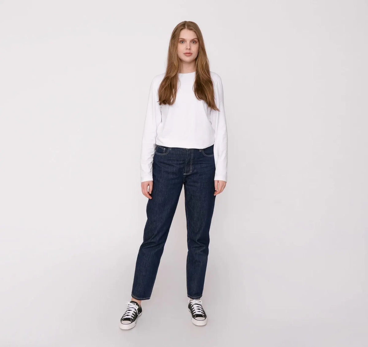 Organic Basics W's Circular Denim 5 Pocket - Organic Cotton Rinsed Pants
