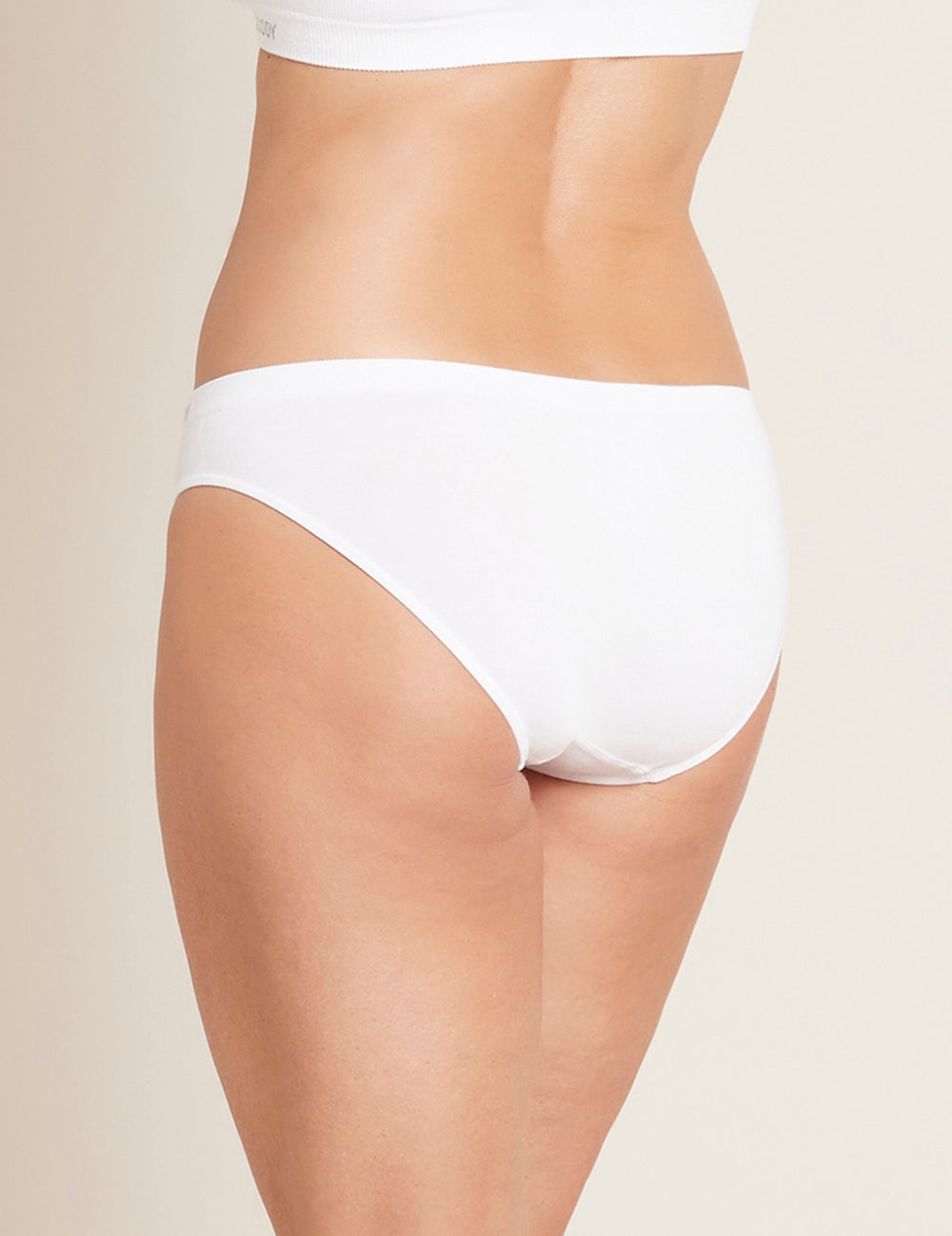 Boody W's Classic Bikini briefs - Bamboo White Underwear