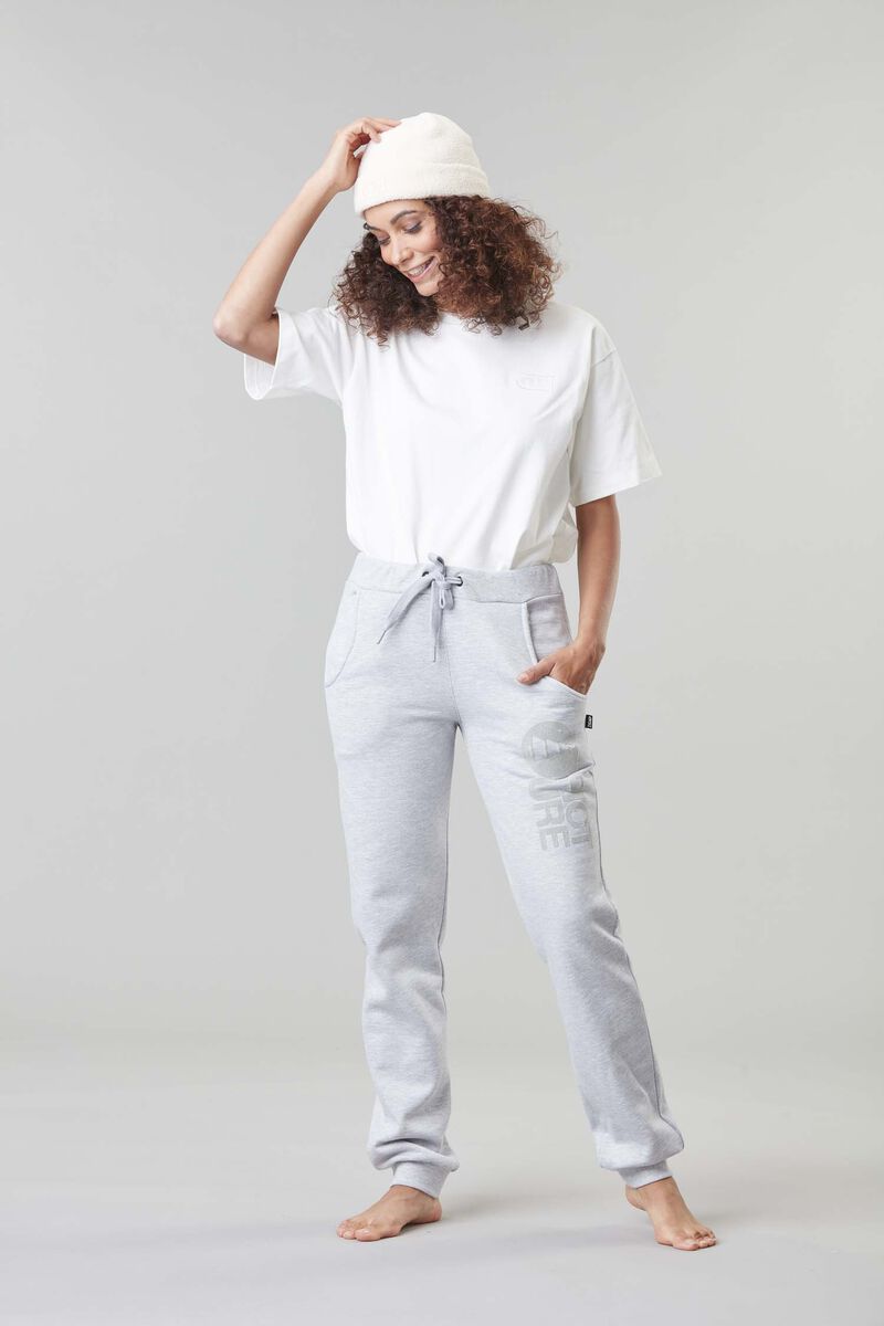 Picture Organic W's Cocoon Pants - Organic Cotton & Recycled Polyester Grey Melange Pants