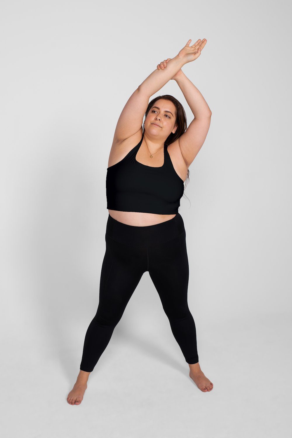 Girlfriend Collective - W's Compressive Legging - 7/8 - Made From Recycled Plastic Bottles - Weekendbee - sustainable sportswear