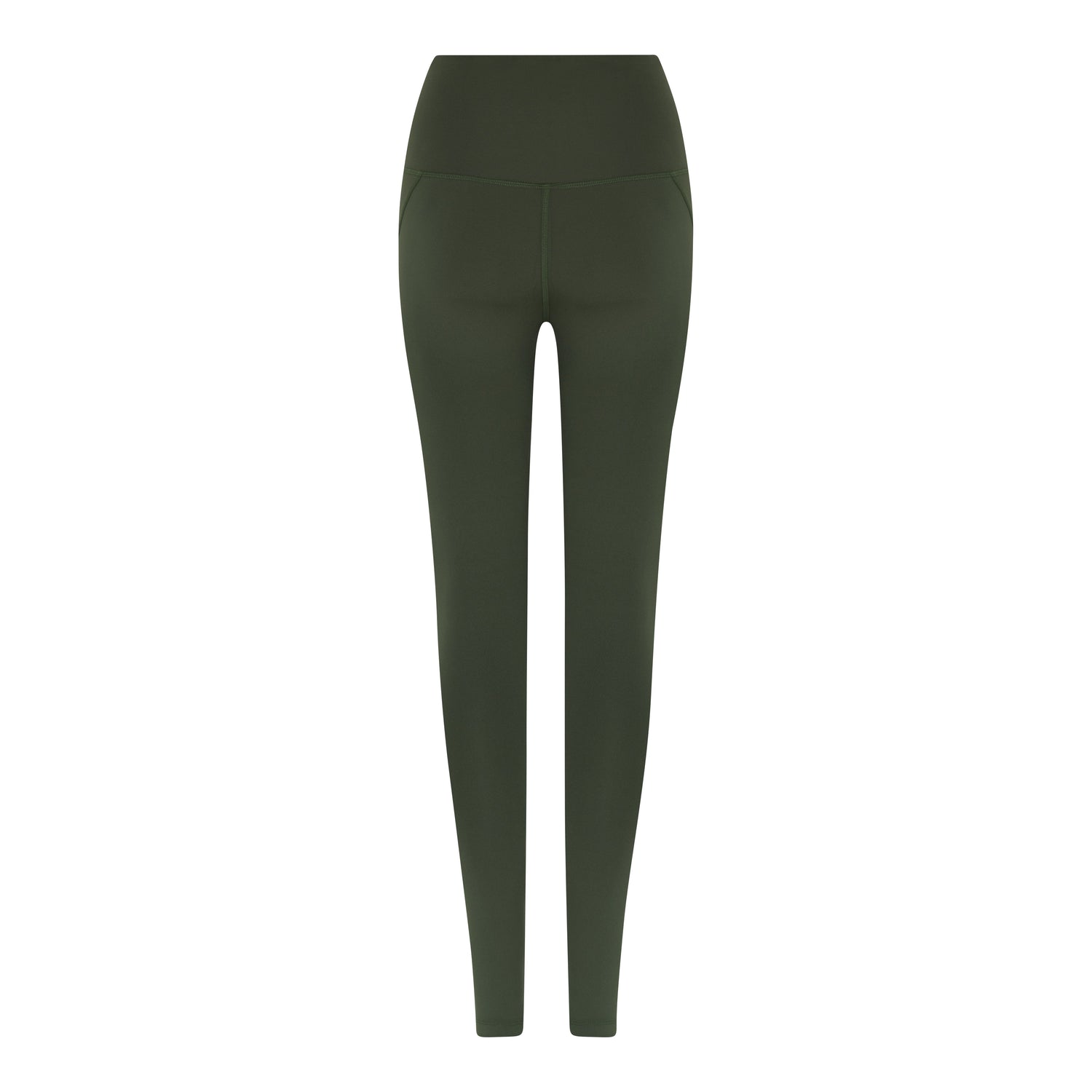 Girlfriend Collective W's Compressive Legging - 7/8 - Made From Recycled Plastic Bottles Seaweed Pants