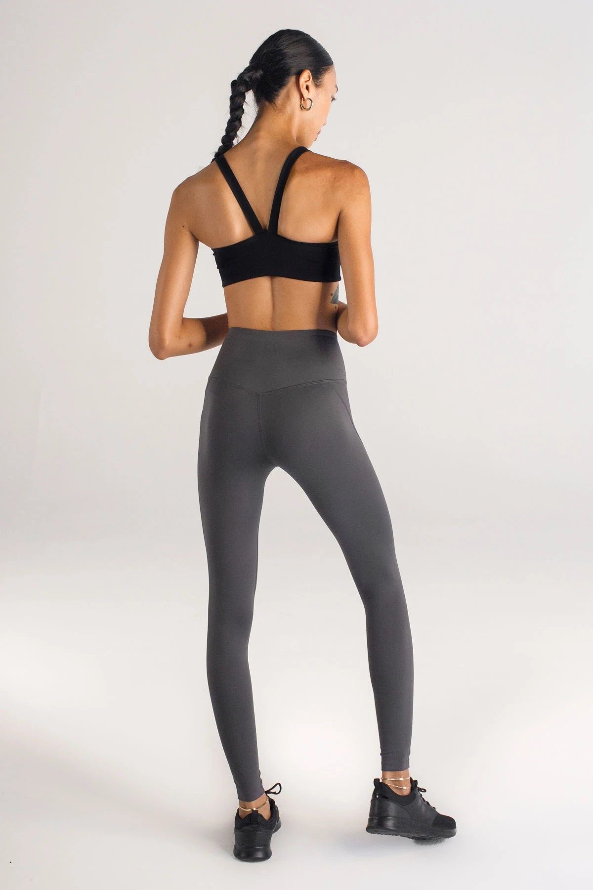 Girlfriend Collective W's Compressive Legging - 7/8 - Made From Recycled Plastic Bottles Moon Pants