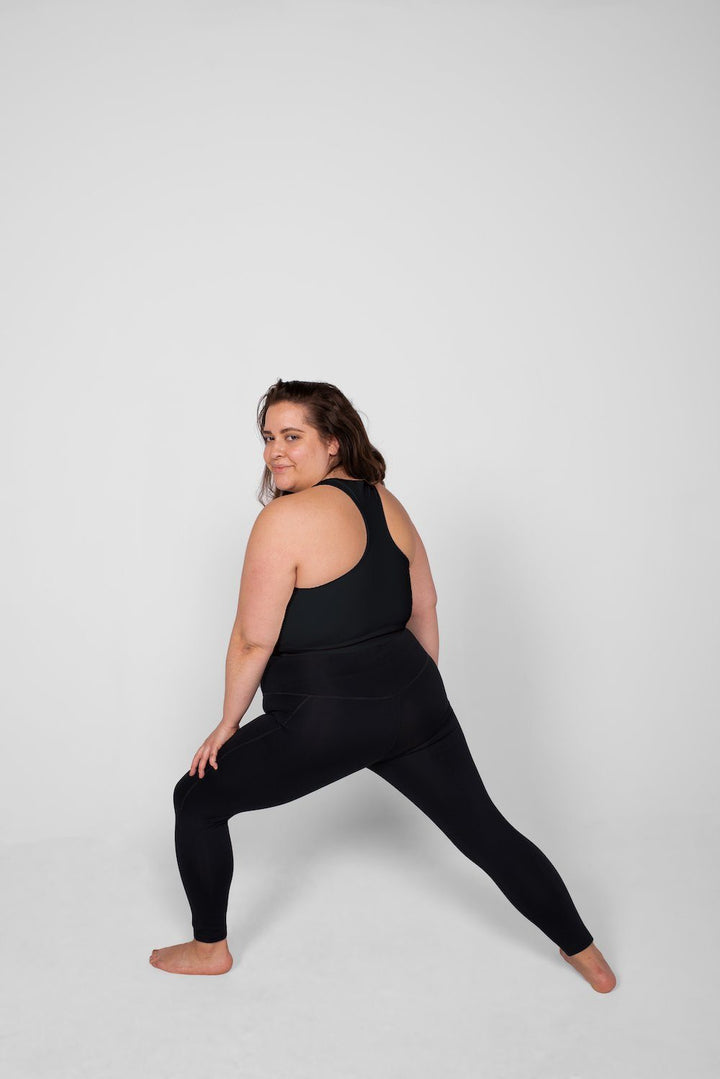 W's Compressive Leggings - 7/8 - Made From Recycled Plastic Bottles Pants Girlfriend Collective