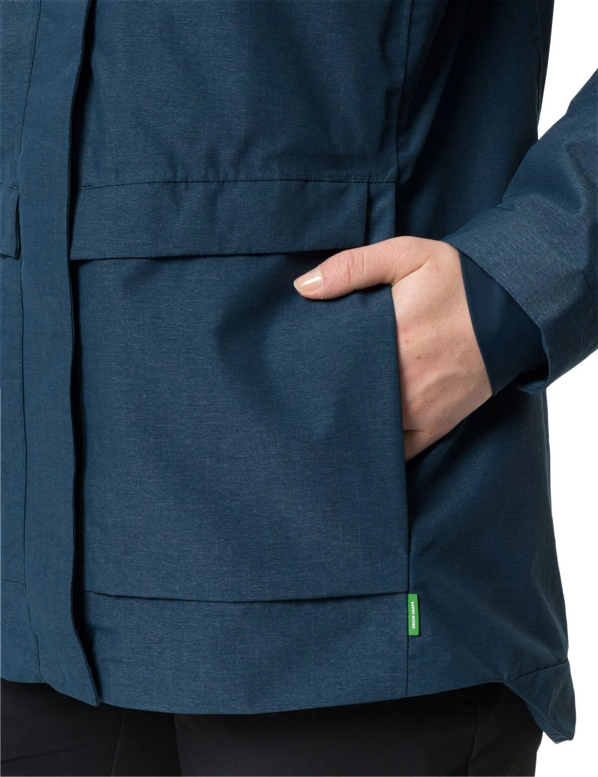 Vaude - W's Comyou Pro Rain cycling Jacket - Recycled polyester & polyamide - Weekendbee - sustainable sportswear