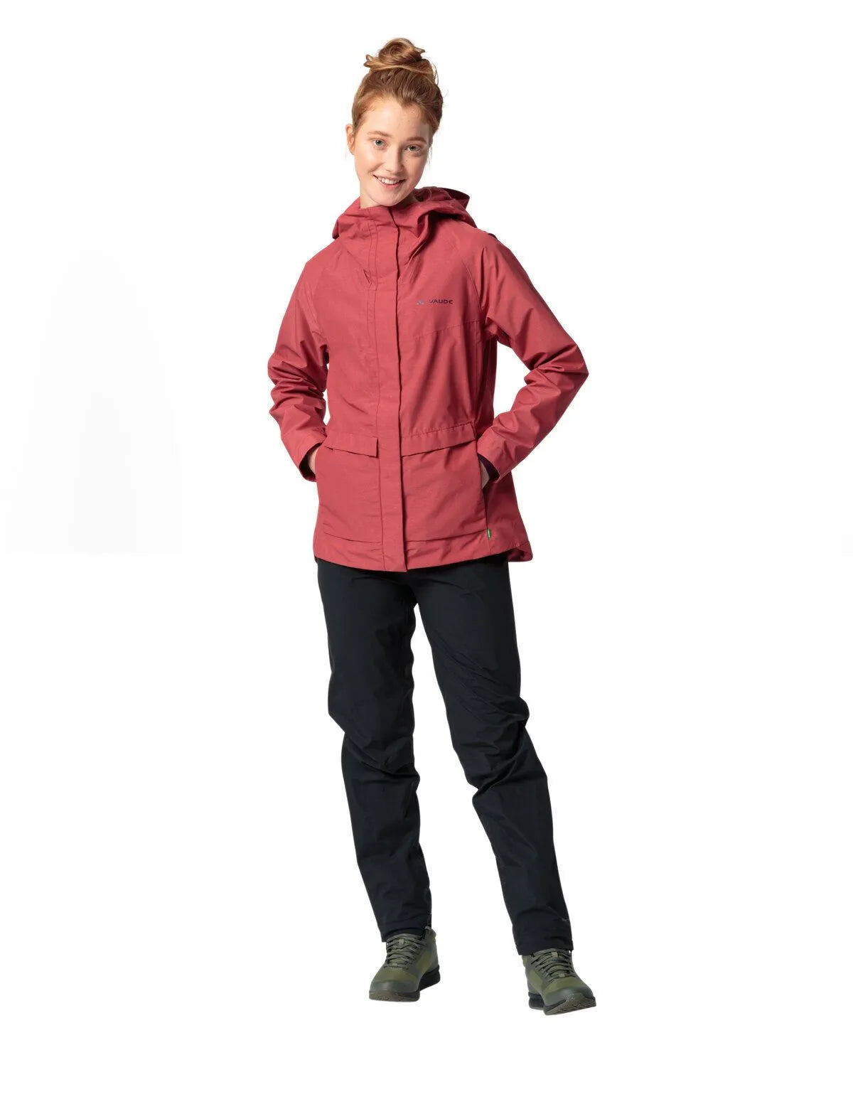 W's Comyou Pro Rain cycling Jacket - Recycled polyester & polyamide Jacket Vaude
