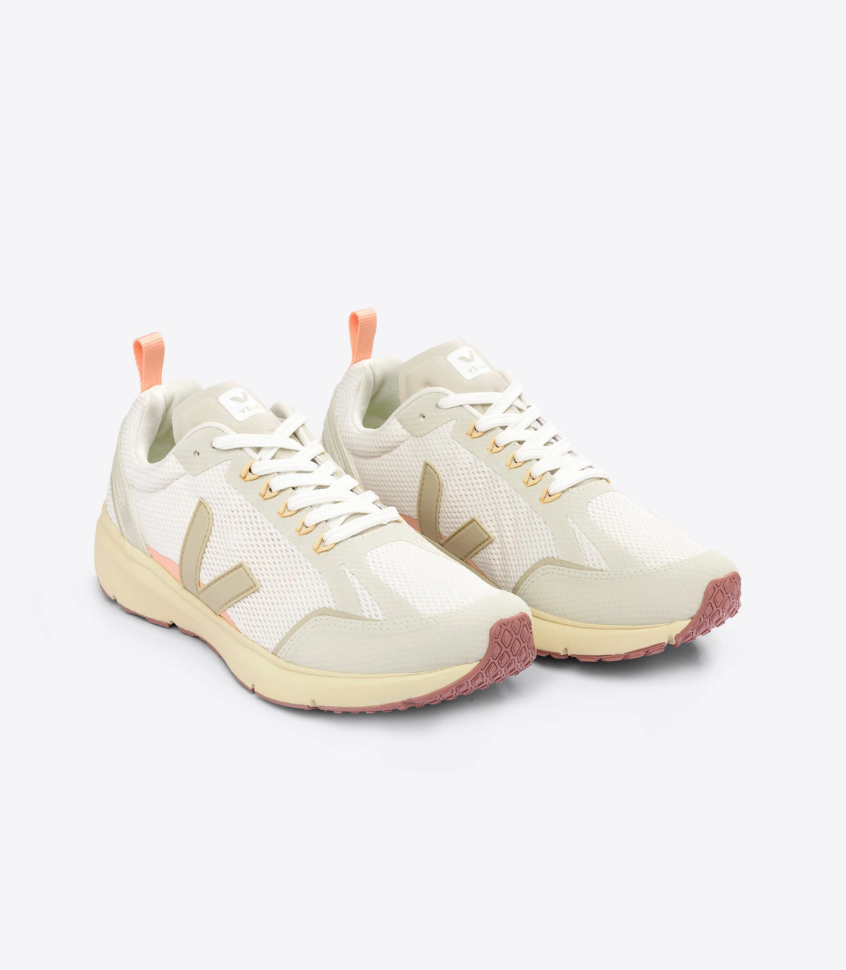 W's Condor 2 Alveomesh Running Shoes - Recycled Plastic Bottles Shoes Veja Gravel Almond 37