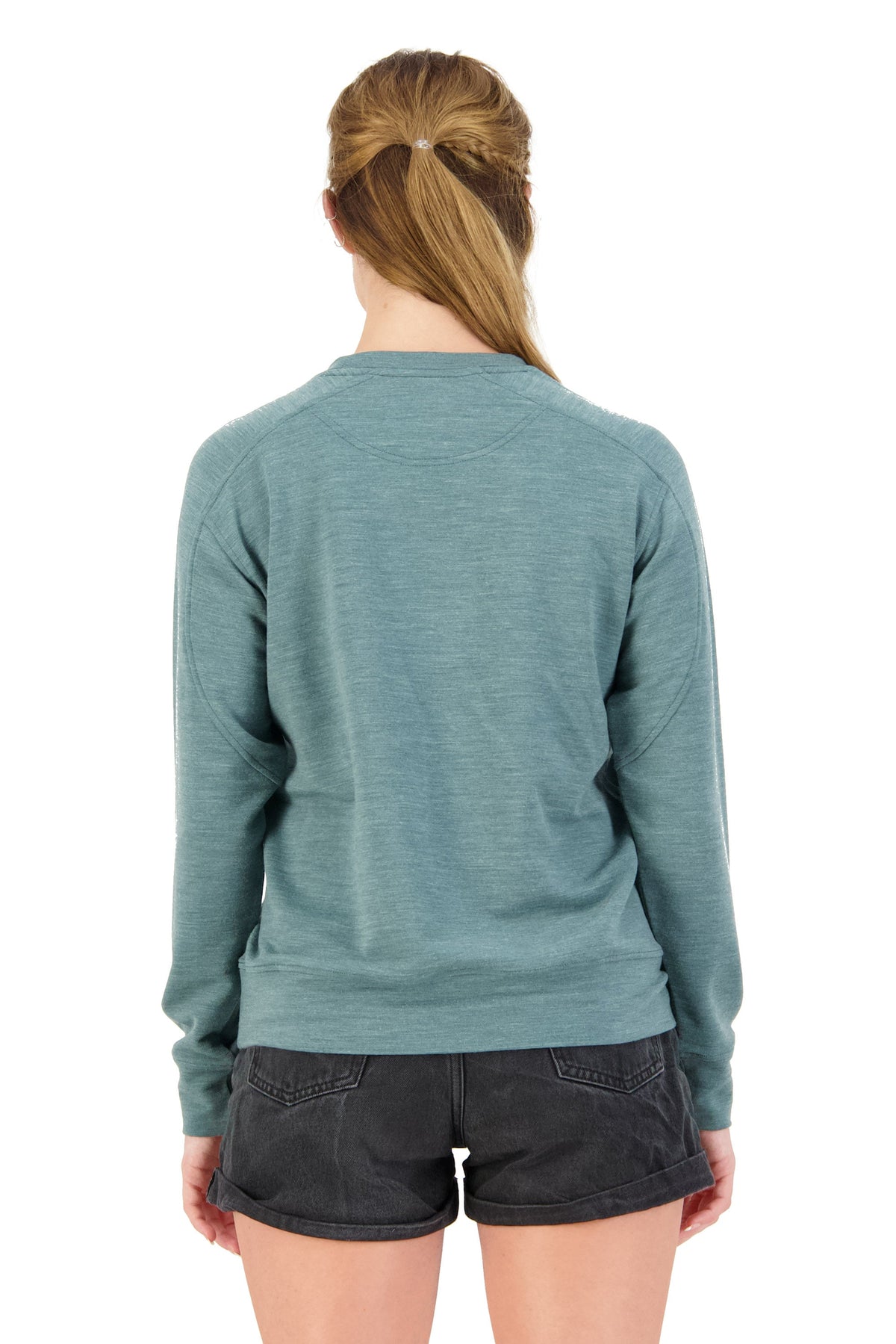 W's Covert Lite Crew - Merino Wool & Tencel Lyocell Shirt Mons Royale