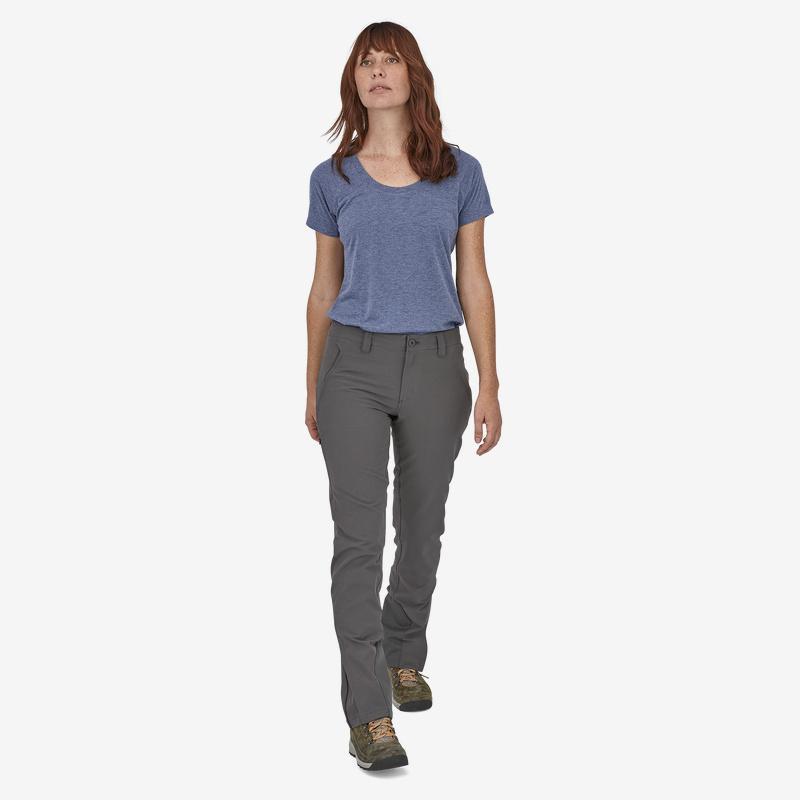 Patagonia W's Crestview Hiking Pants - Recycled Polyester Forge Grey Regular Pants