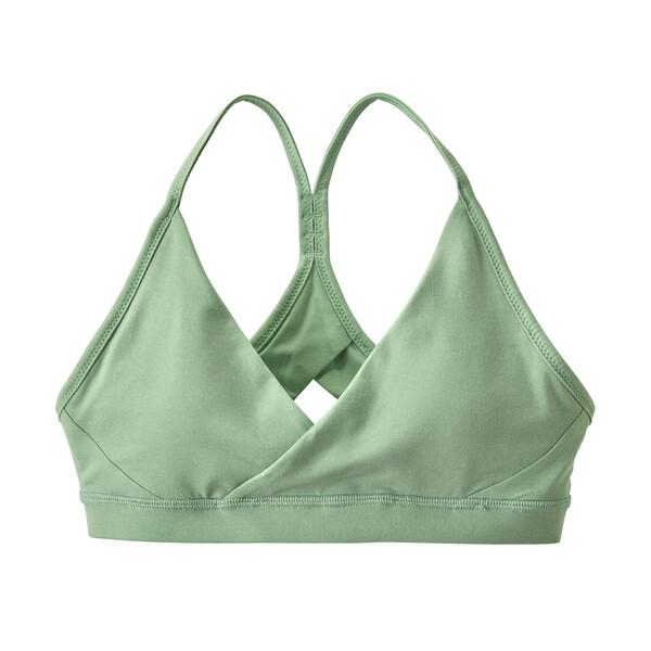 Patagonia W's Cross Beta Sports Bra - Recycled Polyester Gypsum Green XS Underwear