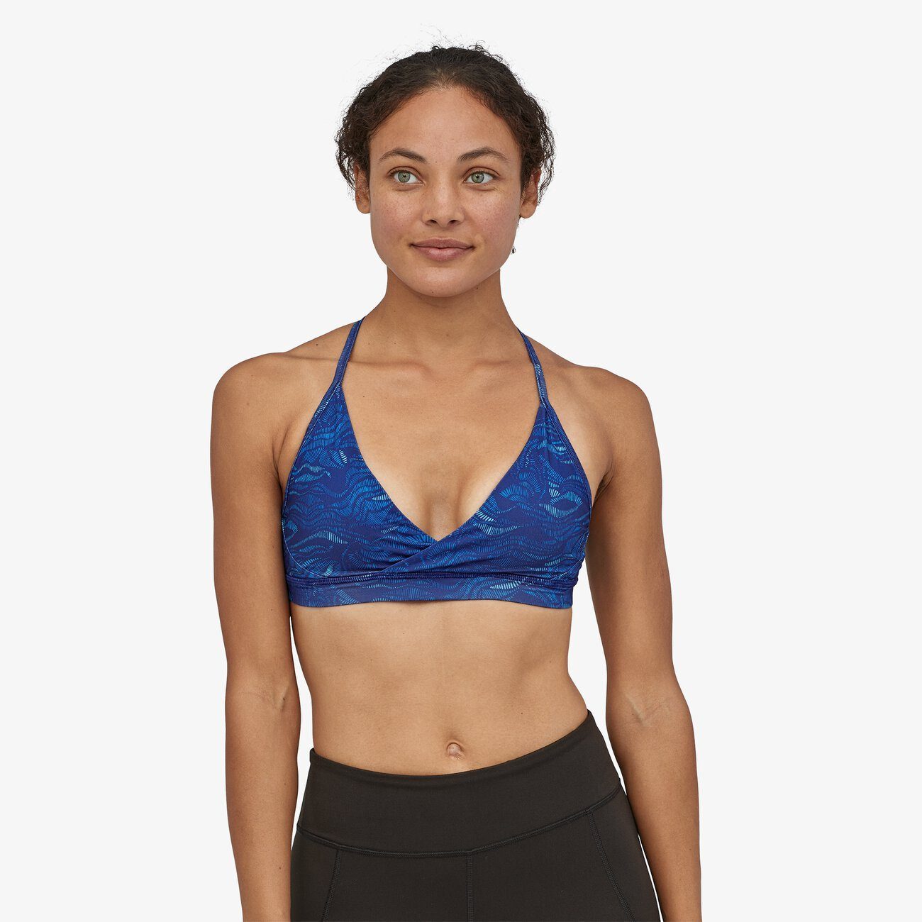 Patagonia W's Cross Beta Sports Bra - Recycled Polyester Forge Grey Underwear