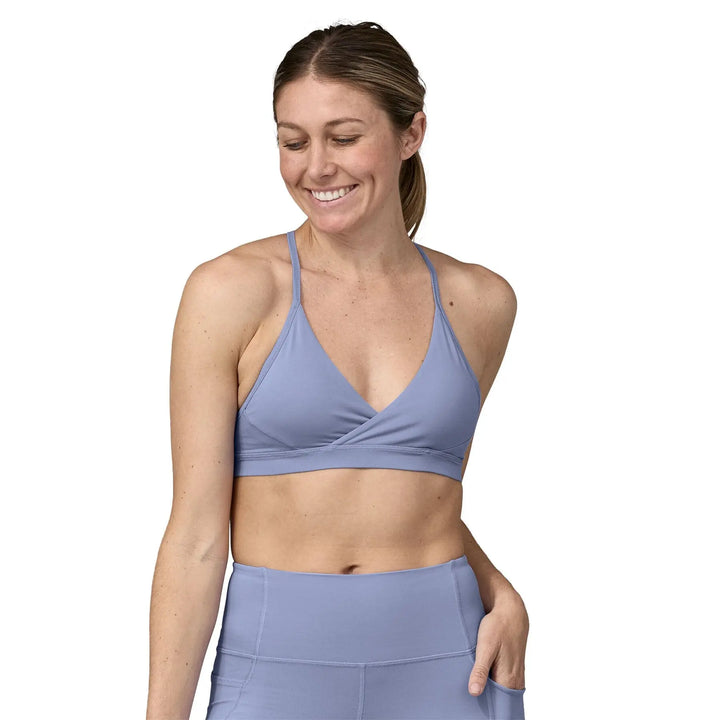 W's Cross Beta Sports Bra - Recycled Polyester Underwear Patagonia Pale Periwinkle XS