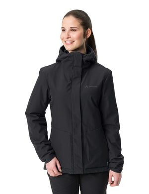 Vaude W's Cyclist Padded Jacket IV - Recycled Polyester Black Uni