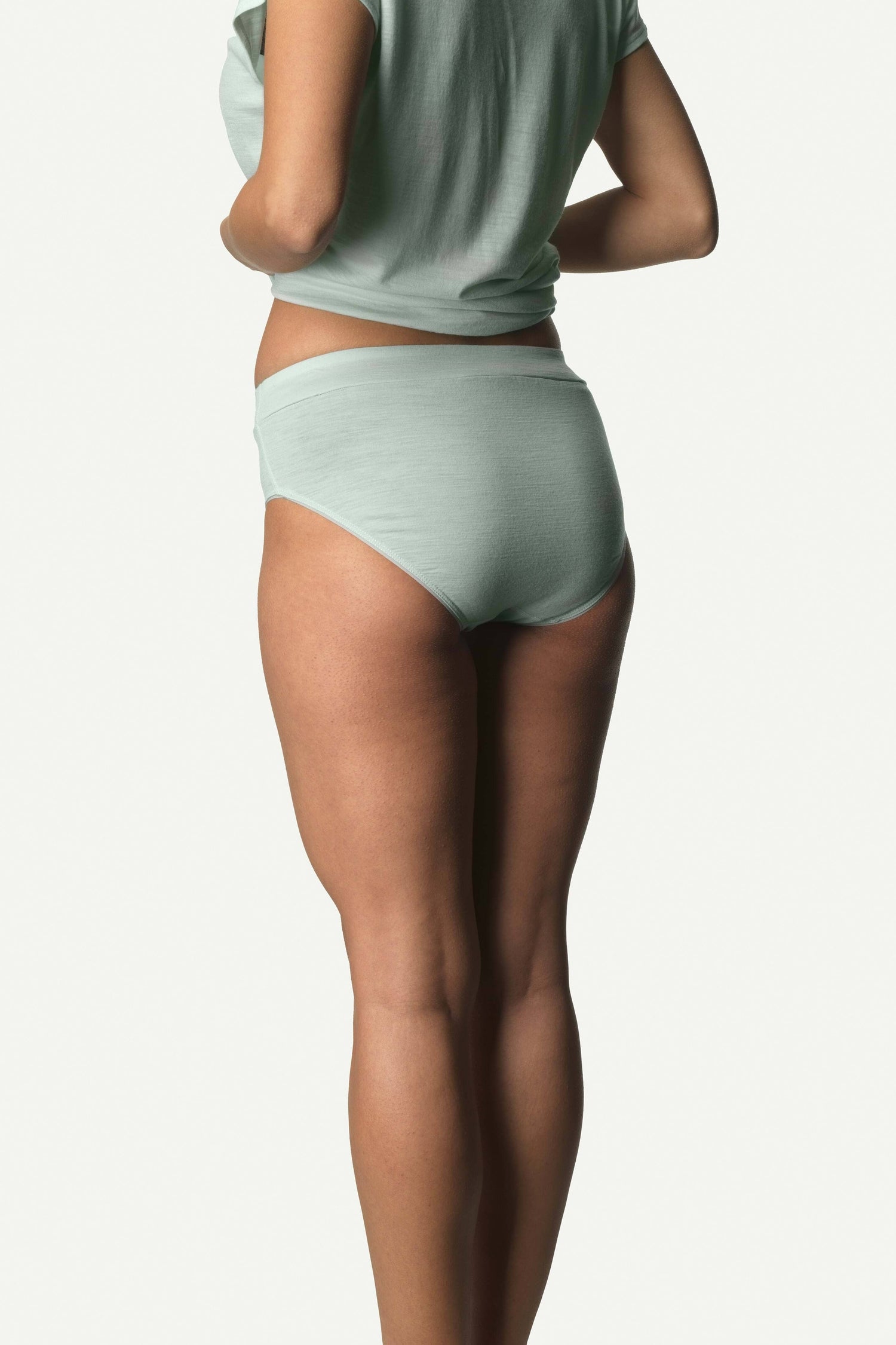 Houdini W's Desoli Hipsters - 100 % Merino wool Shore Green Underwear