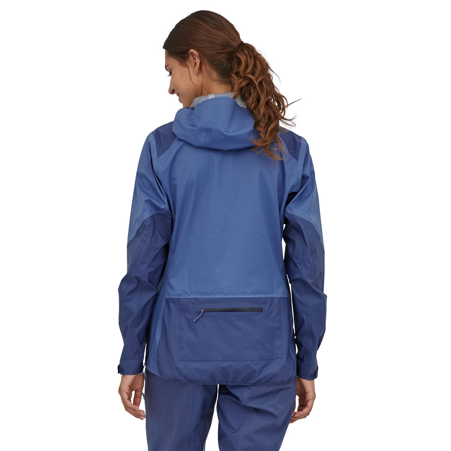 Patagonia W's Dirt Roamer Storm Bike Jacket - 100% Recycled Nylon Current Blue Jacket