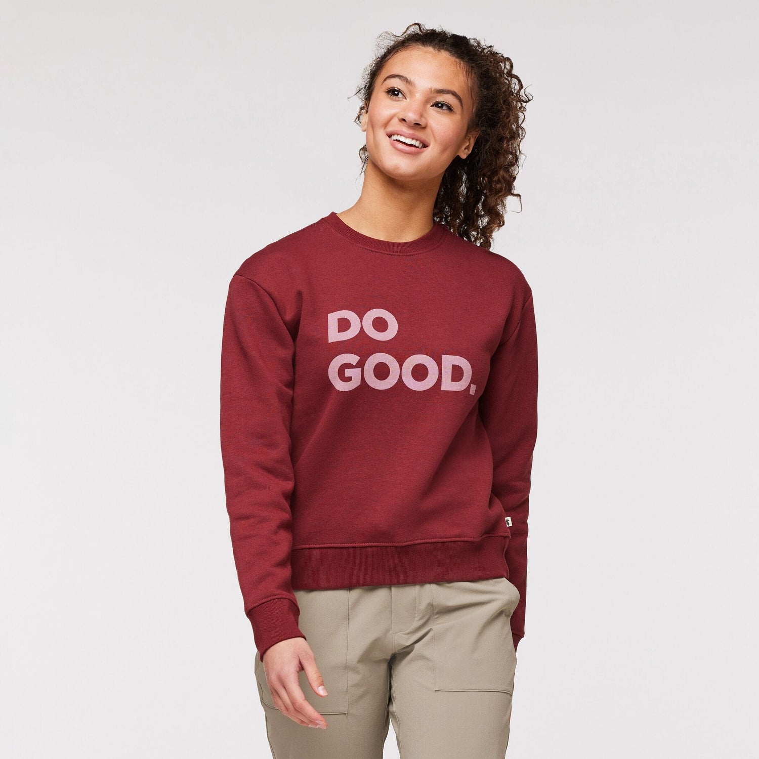 Cotopaxi W's Do Good Crew Sweatshirt - Organic Cotton & Recycled Polyester Shirt